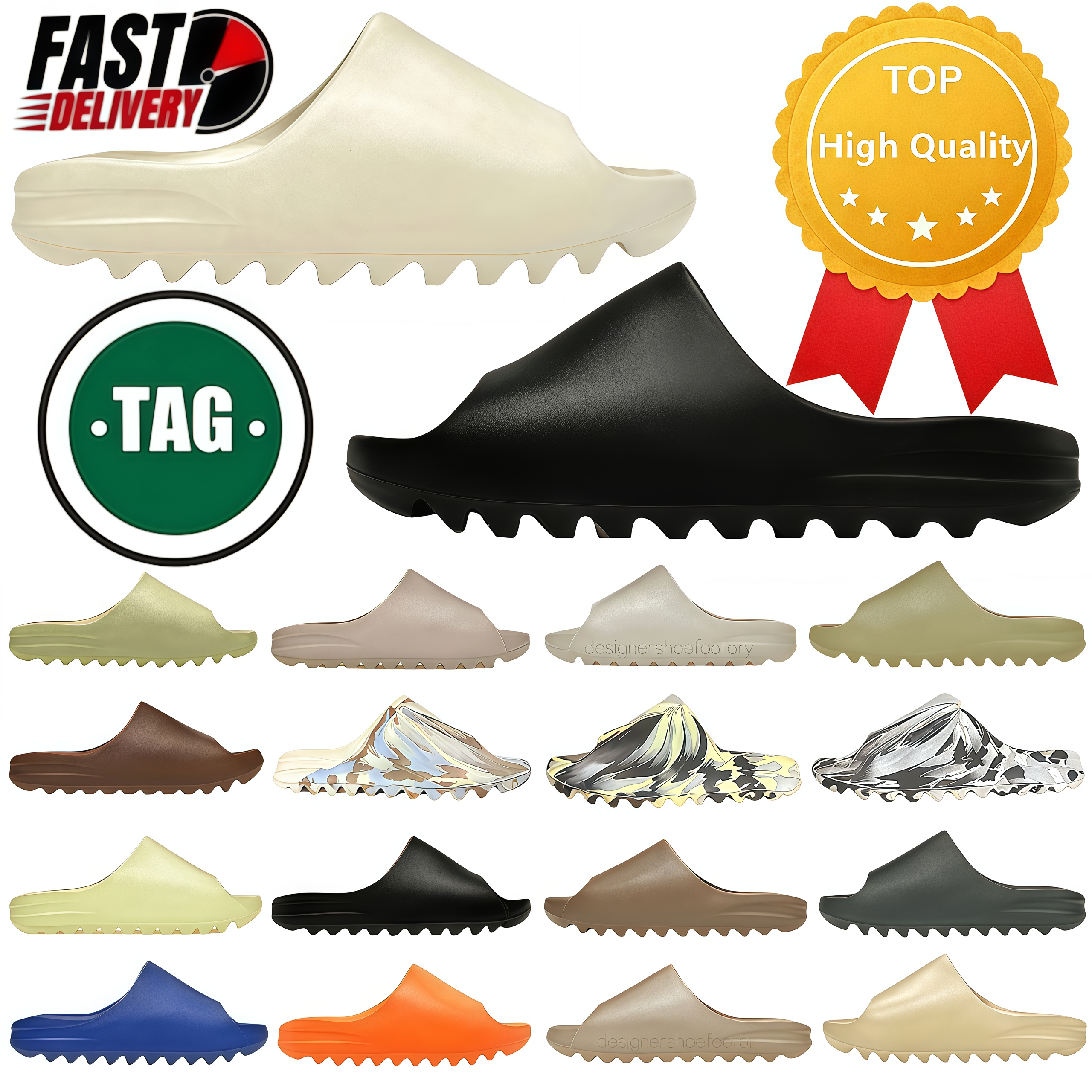 designer slippers mens womens shark tooth anti slip slippers gray brown green home outdoor fashion wearing beach walk sandals eur3647 waterproof sho