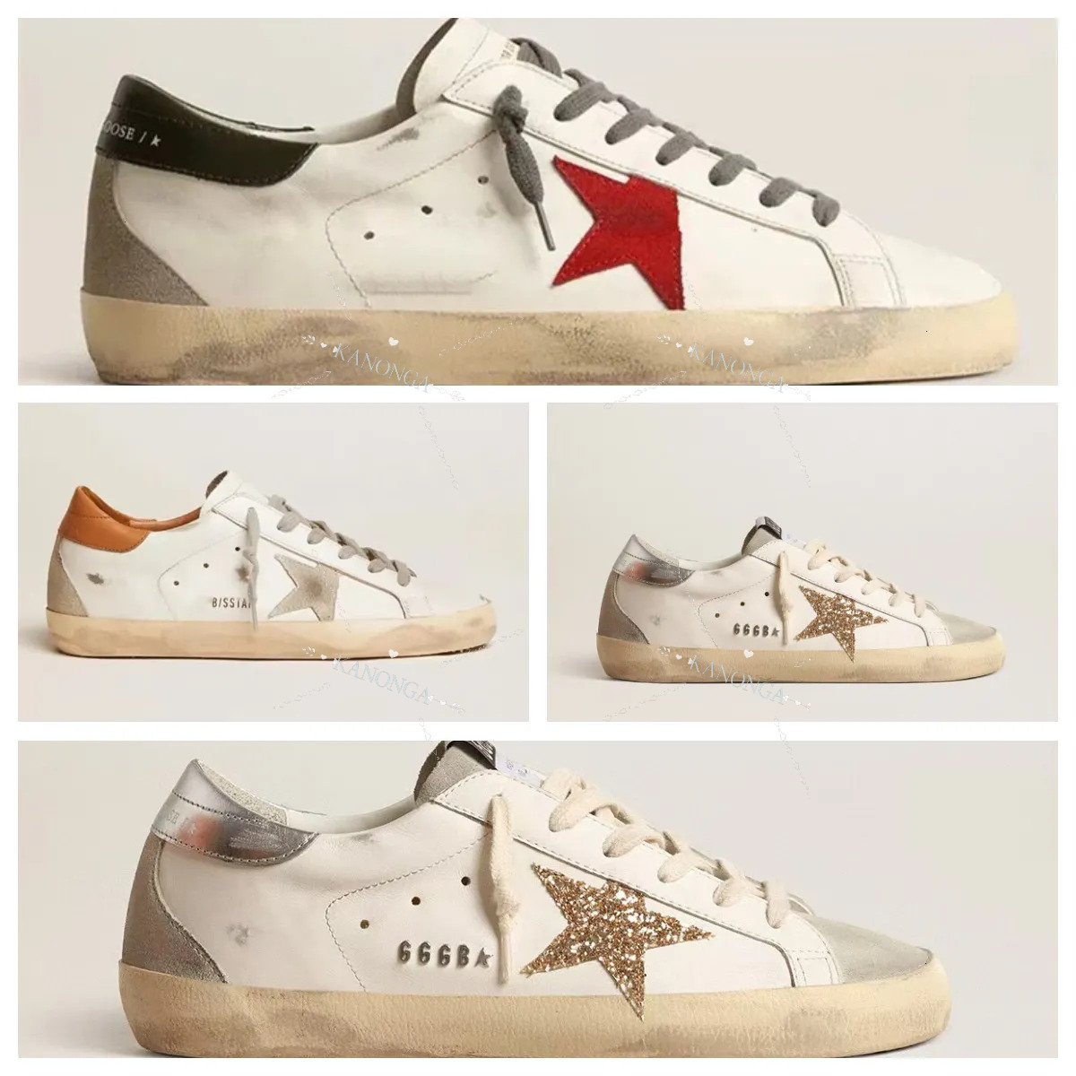 2026 Designer Ball Star High Top Slide Women Men New Release Italy Sneakers Sequin Classic White Do Old Dirty Casual Shoe Lace Up Woman Man size-image-980208592