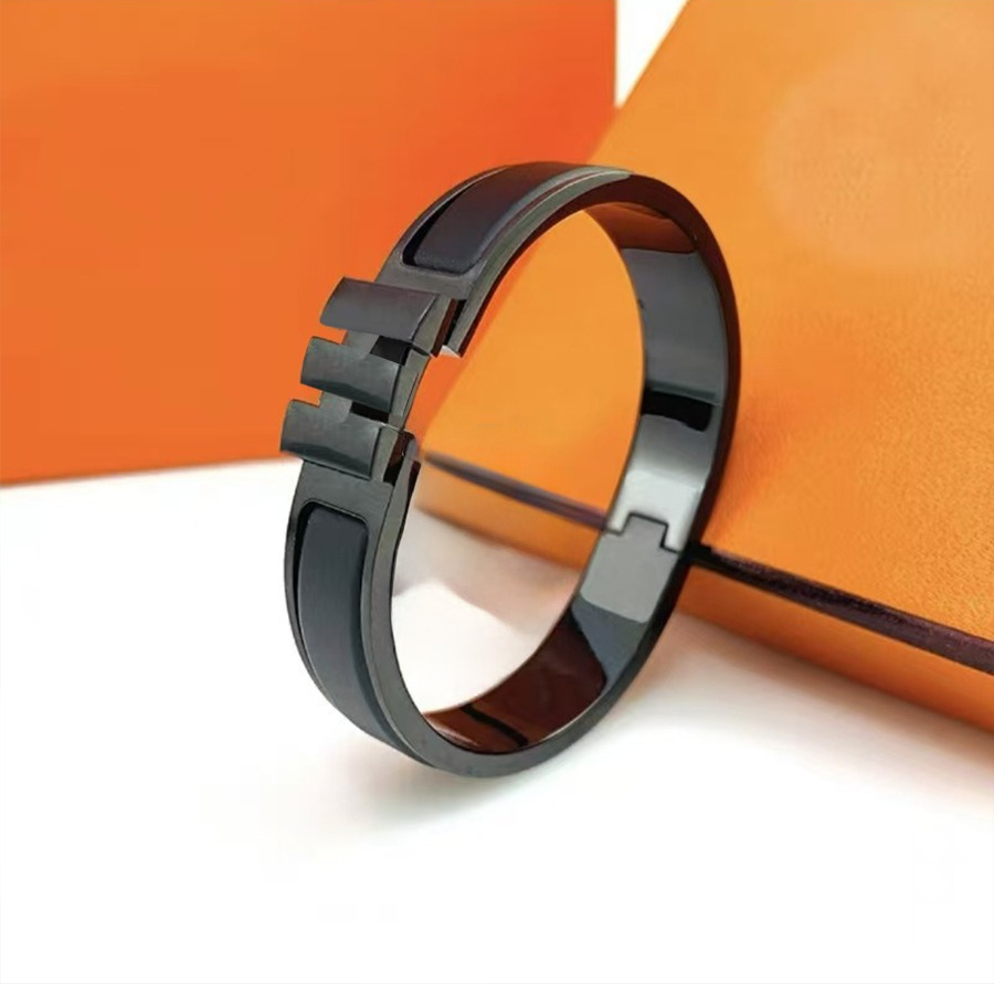 Bracelet Designer Jewelry Luxury Braclet Gold Bracelets Bangles Classic Fashion Men Women Unisex Steel Texture Non Fading with Bracelet Gift