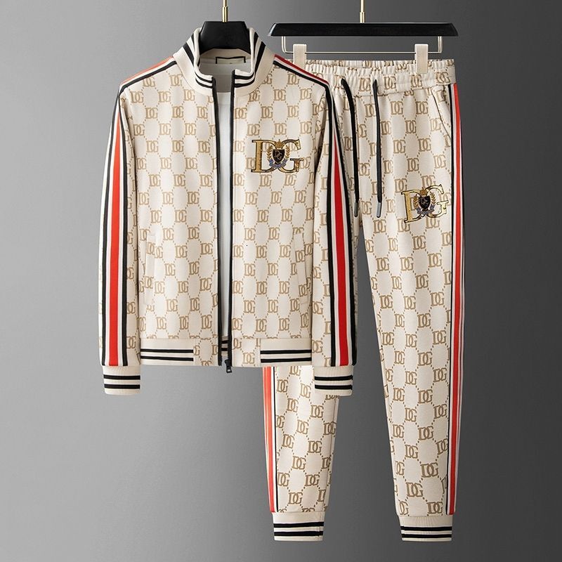 2026 Men's Fashion European Style Autumn Designer T-shirt New Long-sleeve Luxury Designer T-shirt Jacket And Sweatpants Sports Suit Two-piece S