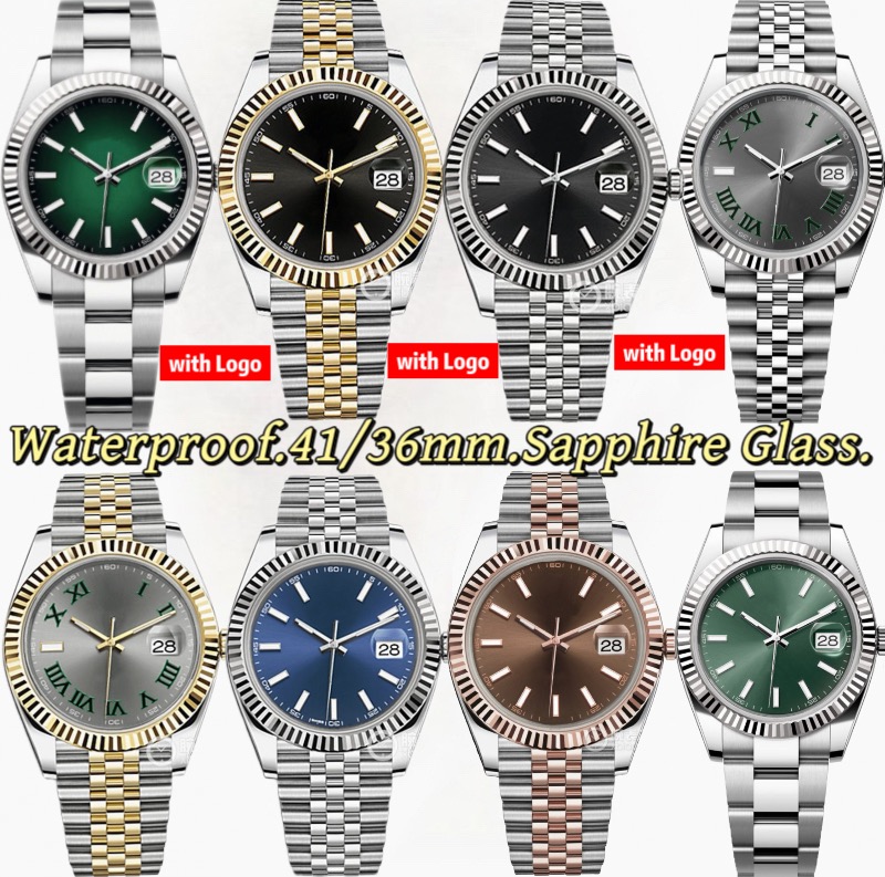 Exercise mens watch 36/41mm automatic 2813 movement 904L stainless steel Sapphire Glass watches waterproof wristwatches montre de luxe gifts with-image-922270760