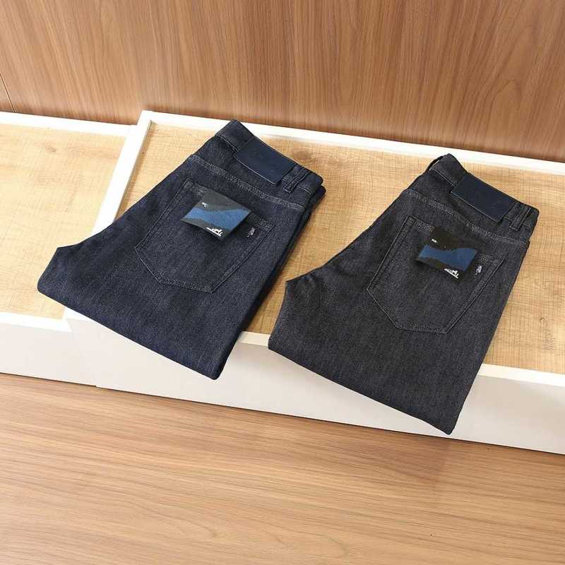 Men's Pants Designer High-End Luxury Man Clothing H Brand New Spring/Summer Jeans Slim Straight Mens Trousers pants JS1D