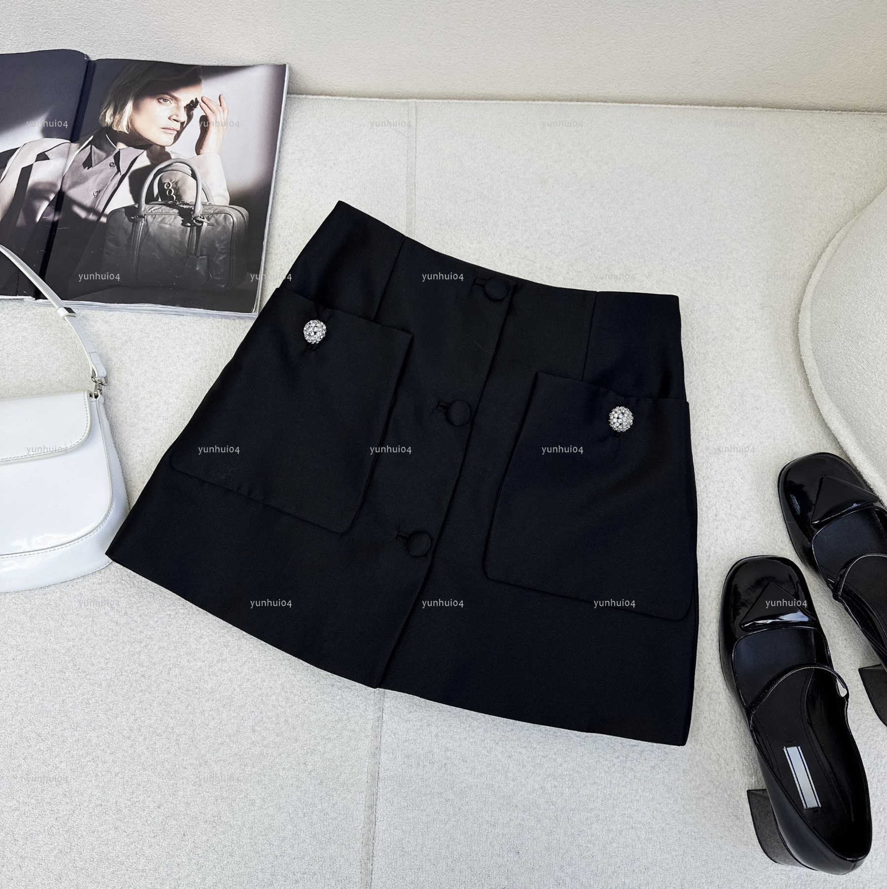 Popular women skirt high quality girls skirt designer clothes women A-line pencil skirt A084X02N050-image-1105308254