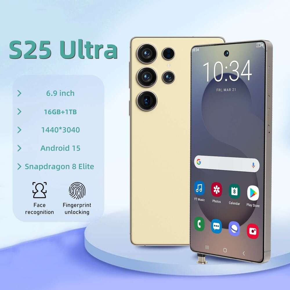 Mobile Phone Bestseller S25 Ultra 24.0Million Pixels 16+1TB True 4G Network android smartphone SANNAING-image-1105522512