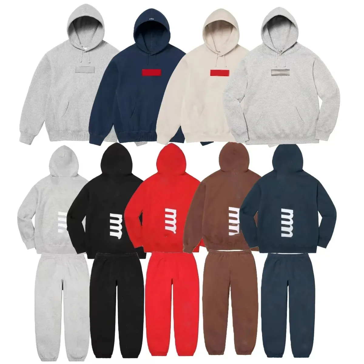 2026ss Men's hoodie designer hoodie American street fashion brand letter embroidery hoodies men's pure cotton plus size sweat absorbing Y2
