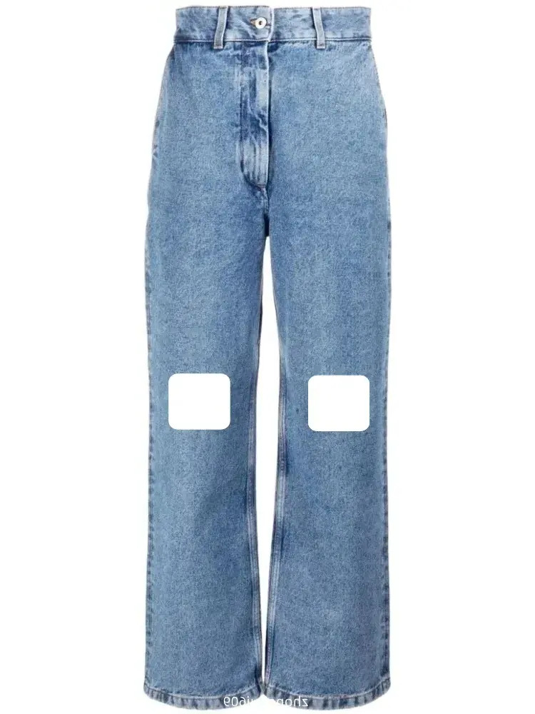 Jeans Womens Designer Trouser Legs Open Fork Tight Denim Trousers Add Fleece Thicken Warm Slimming Jean Pants Brand Women Clothing Embroidery Pri-image-1105282087