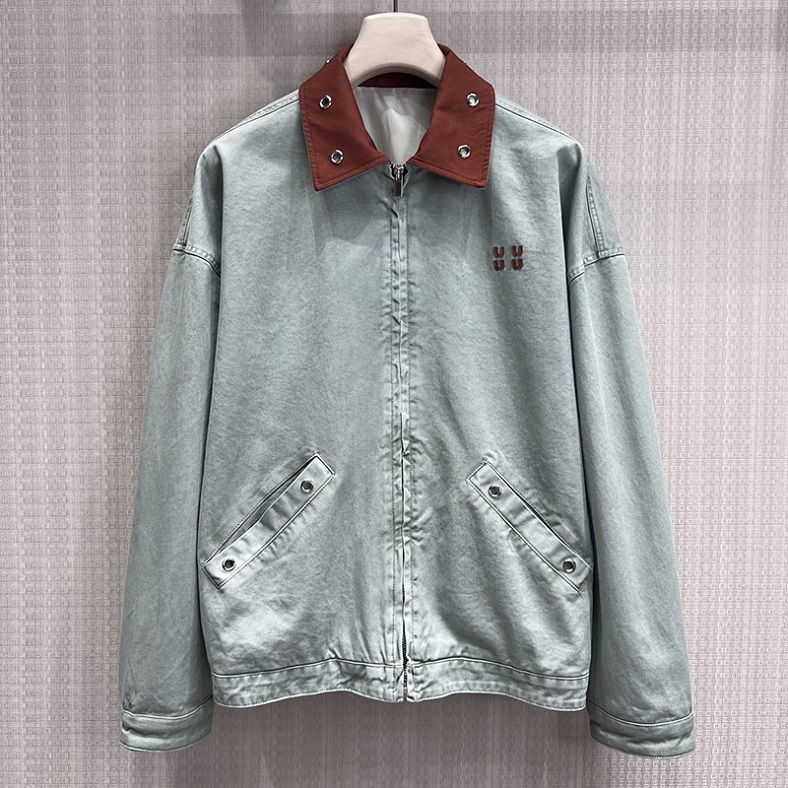 Designer Vintage Denim Jacket Women Oversize High Street Style Cargo Jacket Luxury Trendy Athleisure Outerwear
