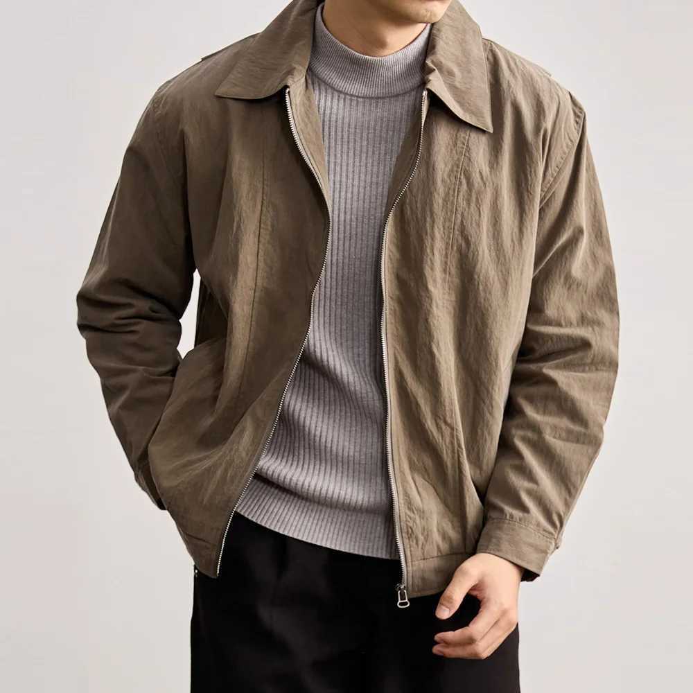 Mens Strtwear Fashion Retro Loose Casual Plus Size Bomber Coat Spring Autumn Outdoor Cargo Jacket Man Outerwear L260509