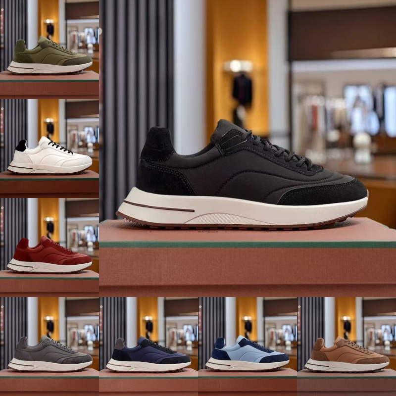 free shipping Wear Men's Weekend Walk Suede Sneakers Shoes Ultra-light Rubber Soles Men Platform Casual Walking Fashion Professional Trainers Q