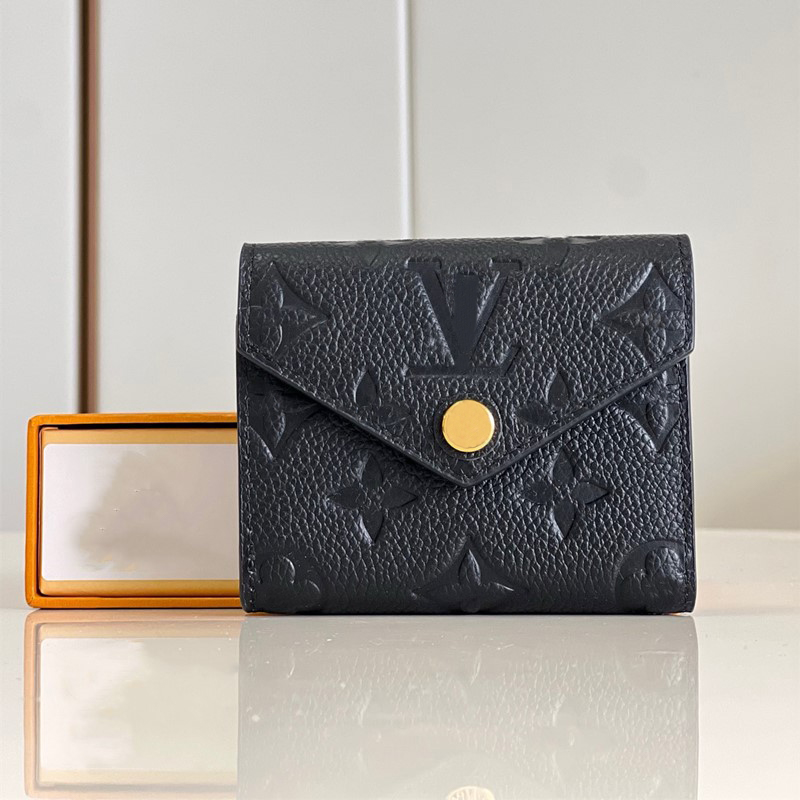 2026 Buyers Picks Victorine Coin purse women Multiple coin bag wallet zipper Monogram bag Flower Checked Bag wallets key case card holder leather em