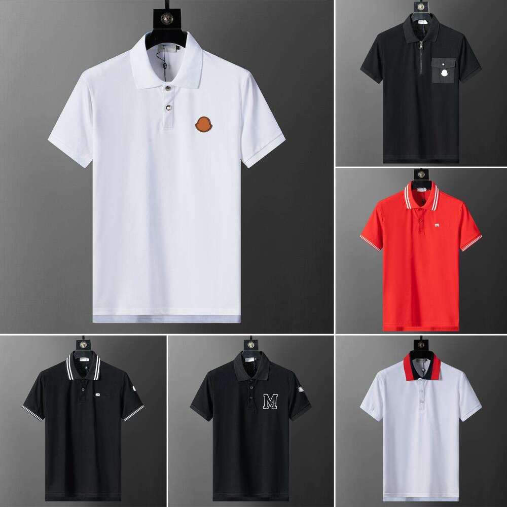 Mens polo designer t High quality Summer shirts Luxury Brand Breathable tshirt fashion Polos shirt Crew Neck Asia Size M-XXXL