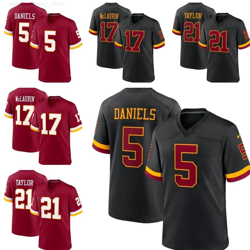 2026 New Jayden Daniels Football Jersey Deebo Samuel Sr Terry McLaurin Sean Taylor Jerseys