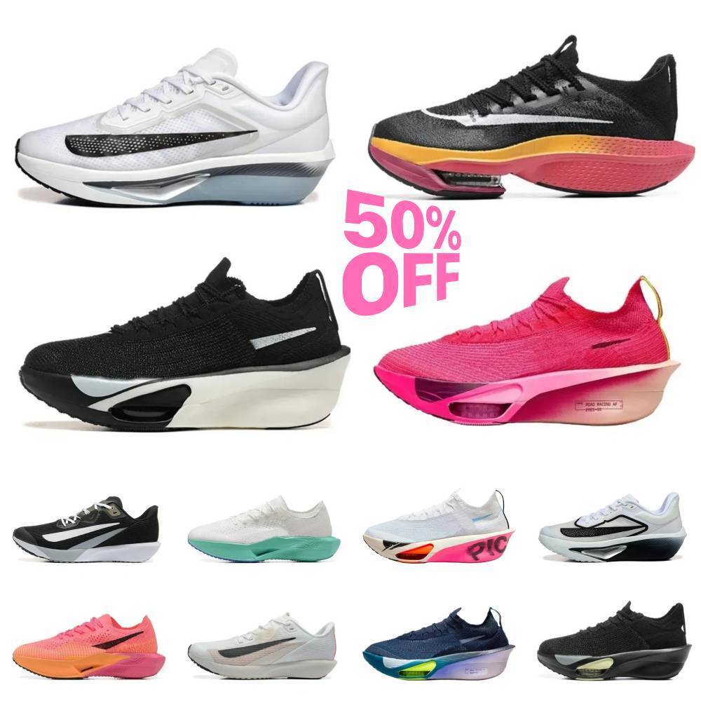 Designer Alpha Fly NEXT% 2 3 4 Sports Shoes Alphaflyes Men Women Vaporflyes 5 6 Running Shoes Trainers White Black Blue Yellow Grey Comfortable Dail