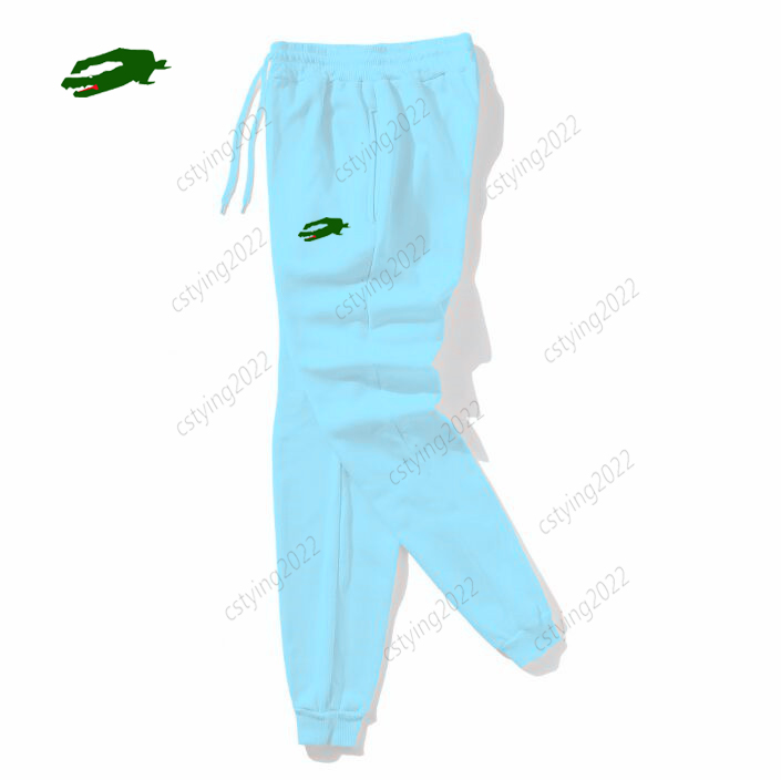 Mens Casual Brand Pants Autumn Winter Sweatpants Gym Trousers Fashion Crocodiles Embroidery Workout Long Pants Men Running Jogger Sports-image-759959647