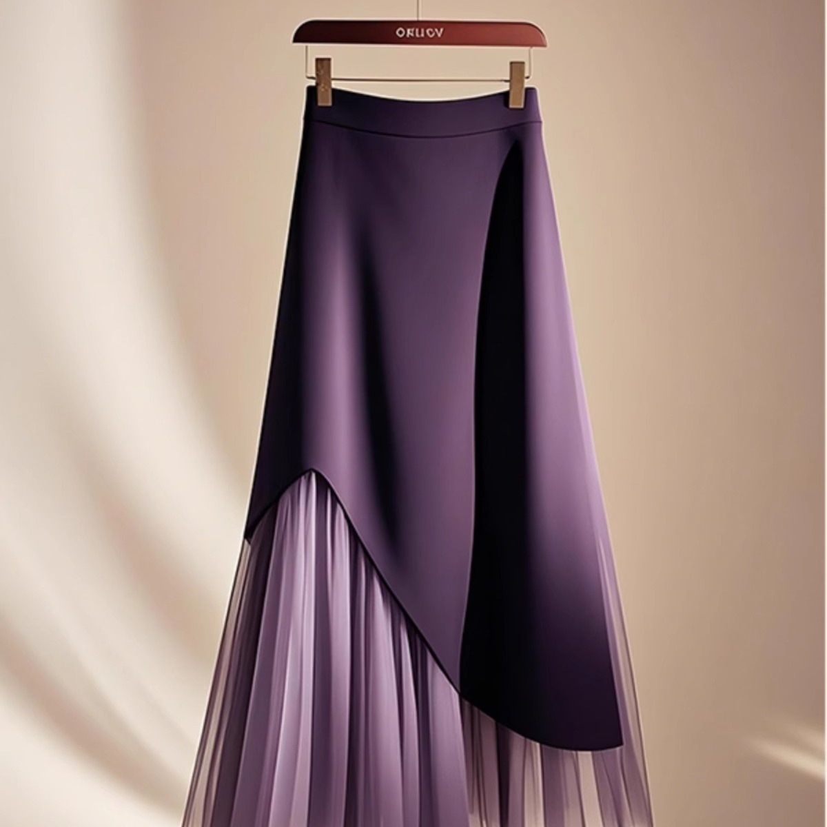 Designer Luxury Cette année, la jupe trapèze taille haute amincissante populaire pour robe de mode. Le créateur de luxe pour petites femmes est à