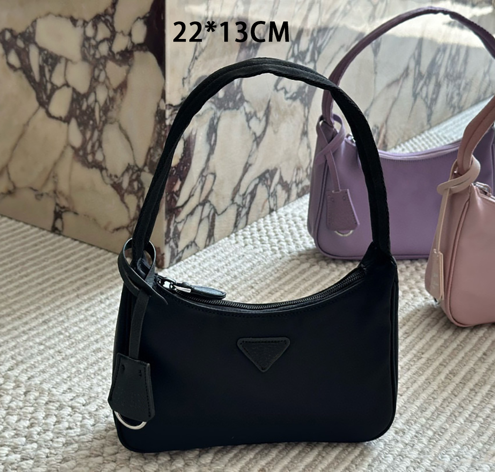 Designer Nylon Shoulder bag Underarm Bag Waterproof Top Handle Handbag