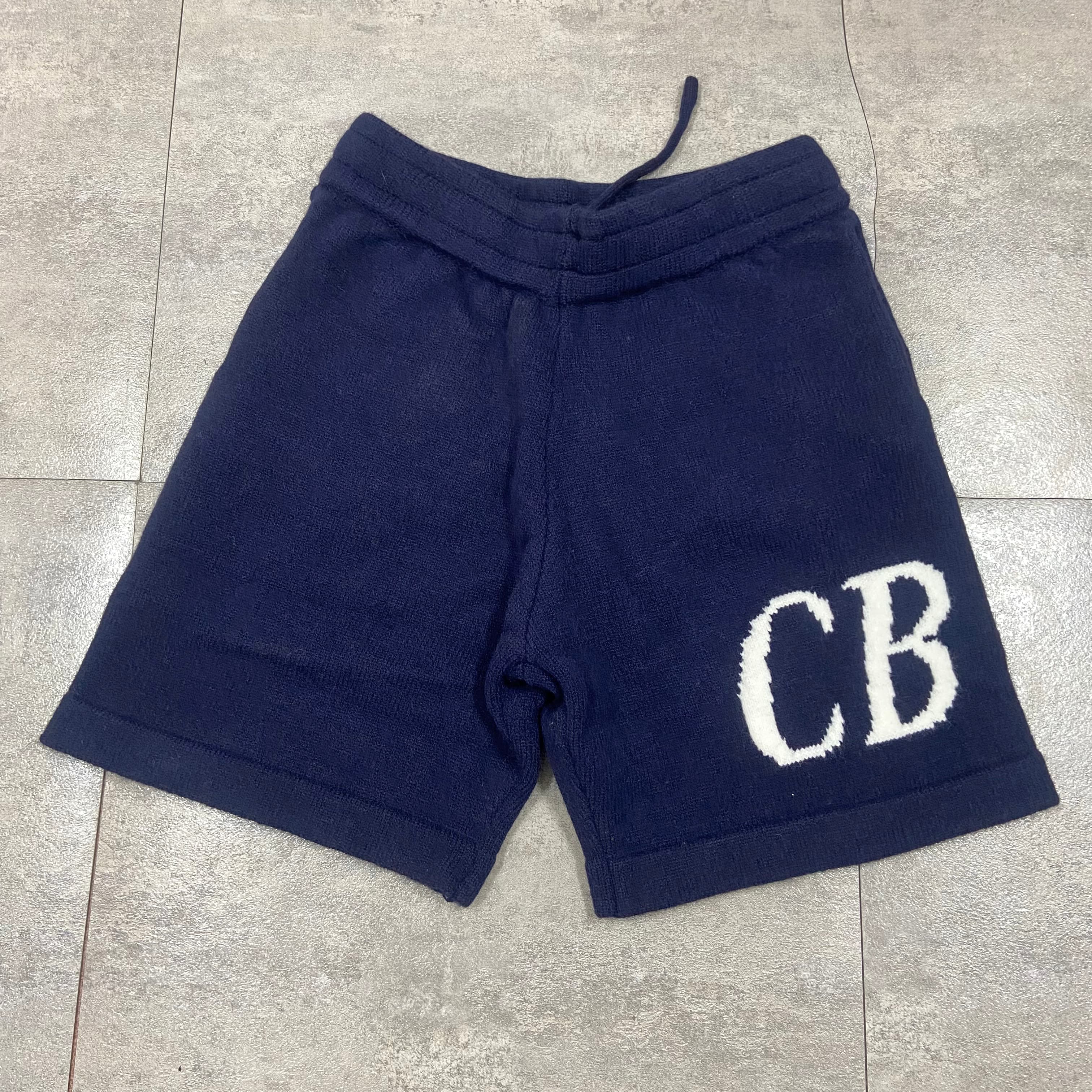 CB Sweat Shorts Men Women Jacquard Letter Knitted Short Pants Designer Cole Buzton Sweatpants Buxtonnly Casual Relaxed Fit Elastic Waist Knee Length