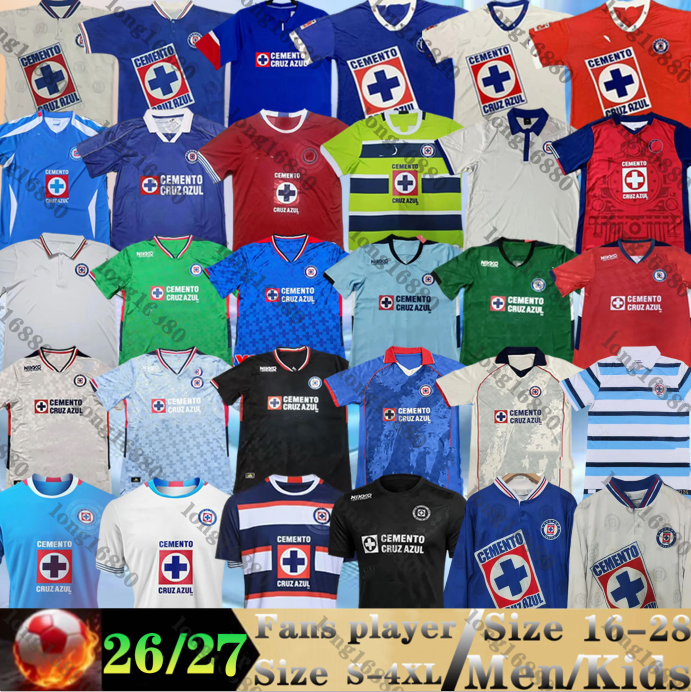 2025 2026 Liga MX Cruz Azul Soccer Jerseys Liga MX Retro 97 98 1996 1973 1974 2008 DITTA ANTUNA Edition Futbol camiseta de futbol SCOBAR 25 26 Me-image-926299985