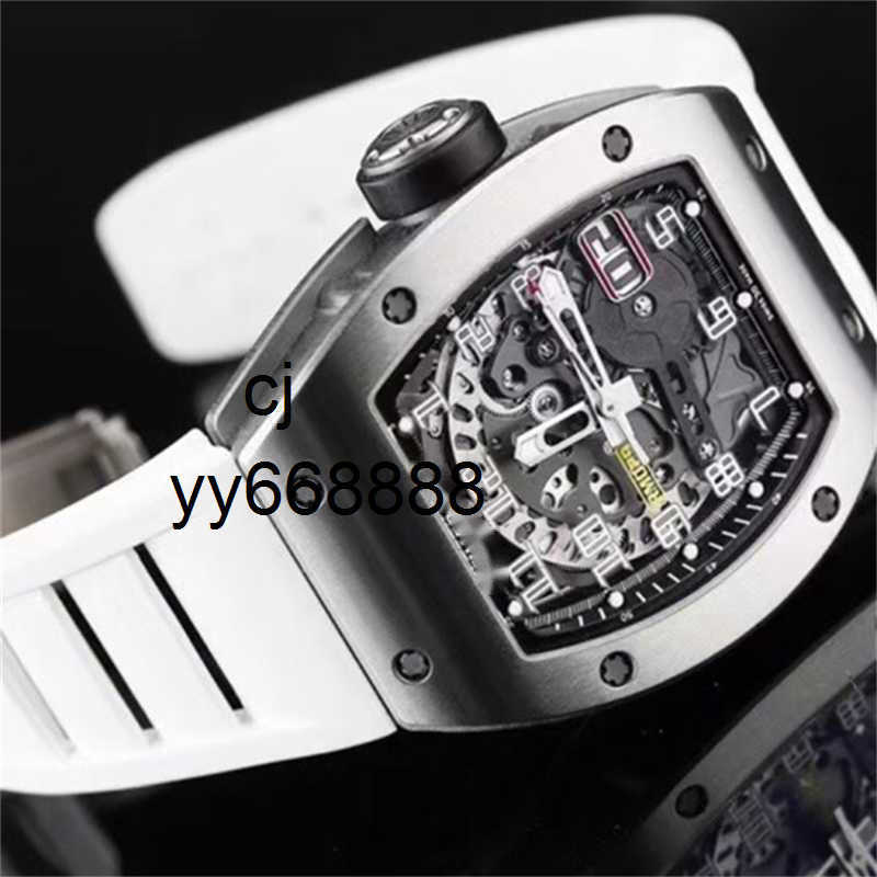 Luxury Watches 029ti Titanium Material Fully Hollow Automatic Mechanical Back Through Movement Mens Single Watch cygood S4A3