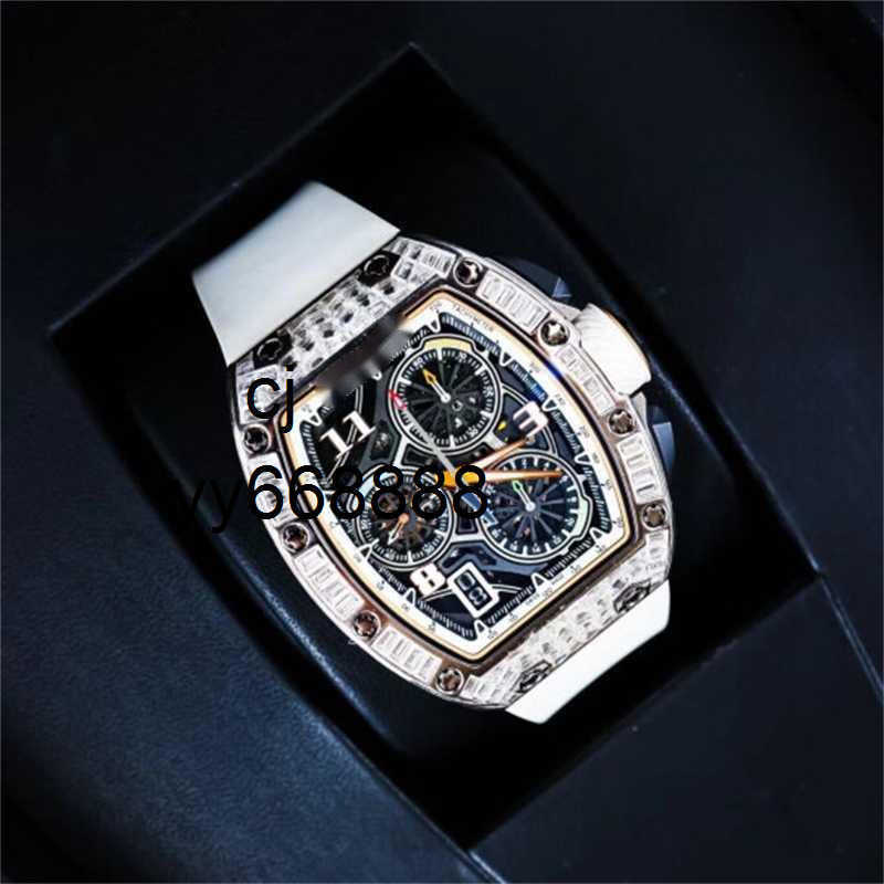 Luxury Watches Mens Collection 72-01 Platinum Rectangular Inlaid Watch cygood EKG6