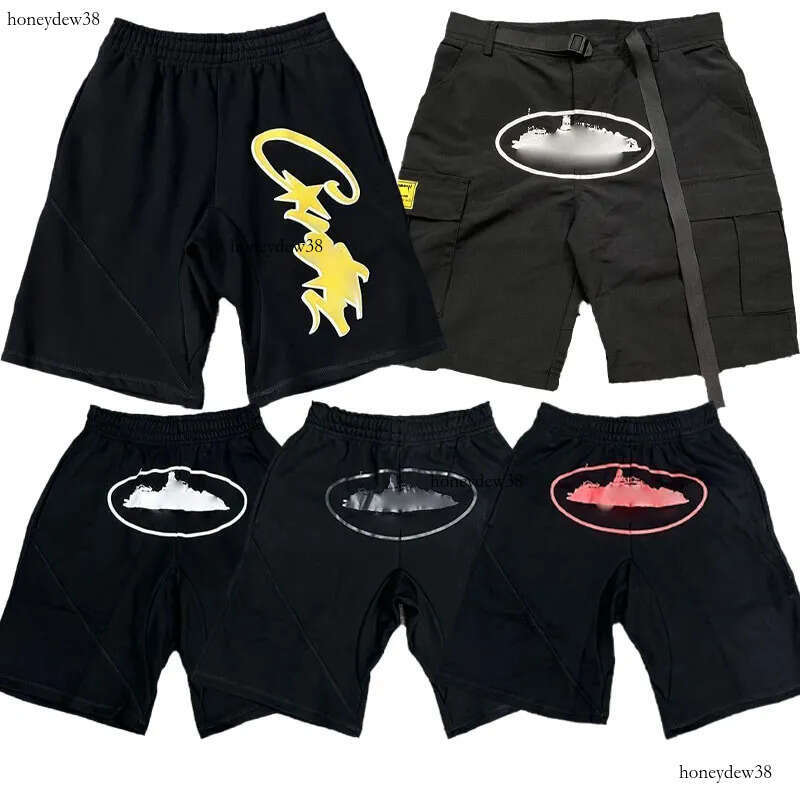 Demon short brand designer mens shorts alcatraz print summer high street hiphop and corteilys womens casual sports Mens fashion brands 12e Q260522
