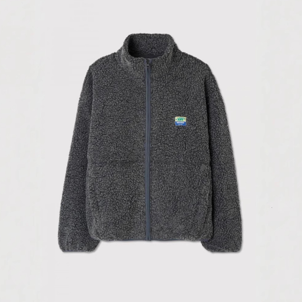 Basic Designer Autumn European and American Cross Border Hot Selling Solid Color Casual Zipper Jacket with Design Sense Elegant Commuting Fleece Coa