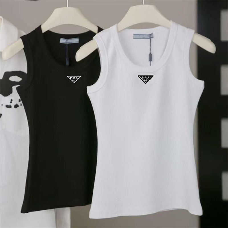 Womens Tops Tank Top Tshirt Top High Quality brand Tank Top Summer Jersey Camis Knits Tees Designer Embroidery Knitted Vest Outwear Elastic Sports K