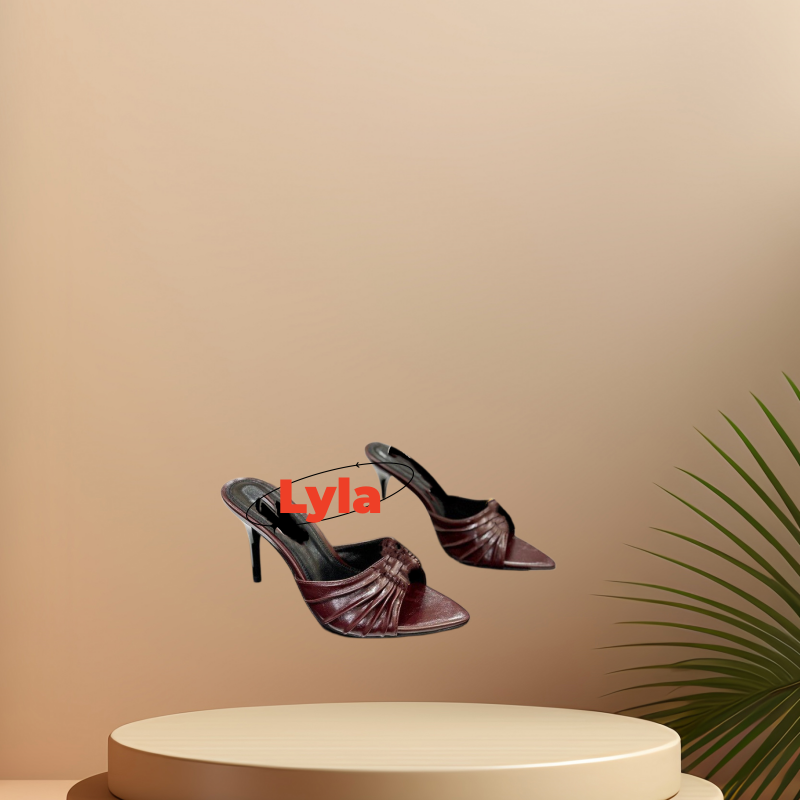 260511-4 Qualité miroir qualité supérieure chaussures simples pantoufles style décontracté pantoufles plates pour femmes cadeau EU35-41