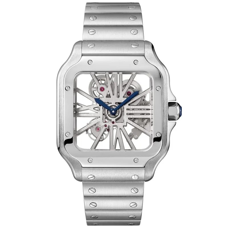 U1 Top-grade AAA Men Luxury Watch Designer Watch Men Watches Skeleton Vk Quartz Wristwatch 39.8mm Stainless Steel Sapphire Montre De Luxe Wristwatch