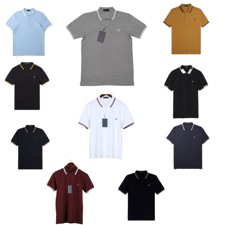 luxury Men's women T-shirts Polo Shirt top1 Embroidery Classic Senior Casual Homme short sleeves Mens cotton comfortable trend summer