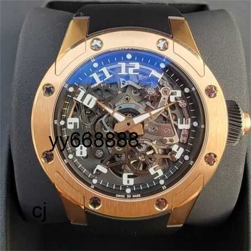 Luxury Men Watches 63-01 series Men's Watches Rose Gold 42mm Mechanical Automatic Watch cygood 7ITH