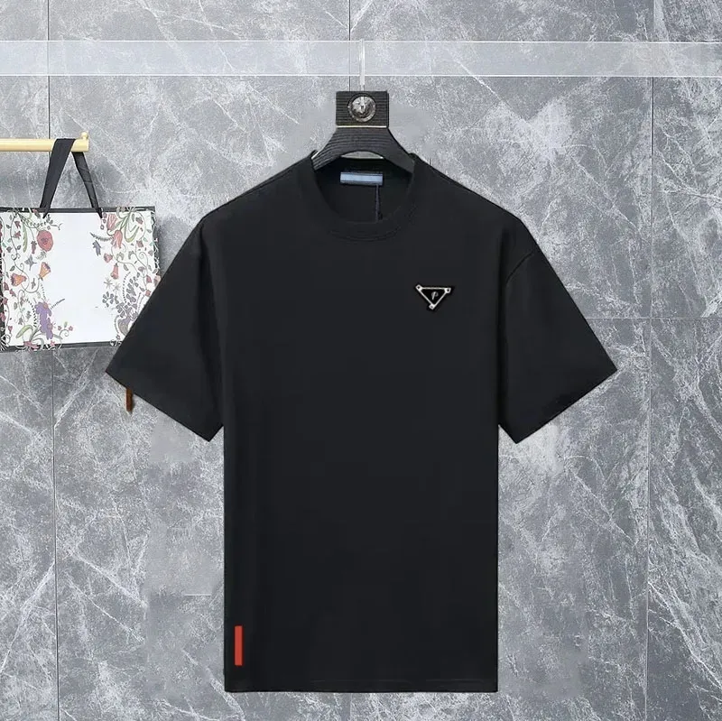Oversized Tee Clothing Fashion Summer Crew Neck Unisex style Shirts Quality Casual New Men's designer neck trendy Printed T Shirts Couple Tops