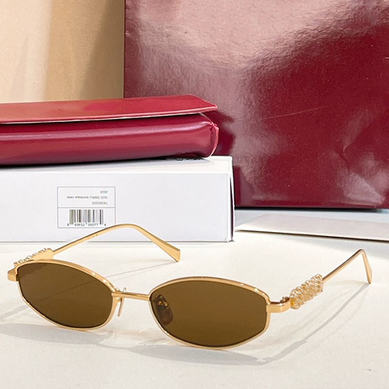 1802S Fashionable oval sunglasses womens designer brand luxury Top tier metal frame oval Eyeglass mens Womans outdoor multifunctional sunglasses