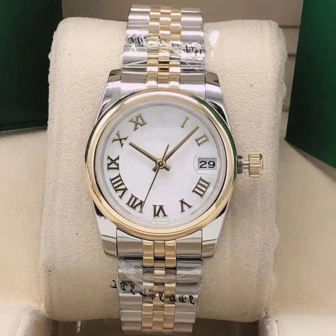 U1 Top AAA luxury watch designer Classic two tone diamond Bezel ladies Day Date Just Geneve Watches Jubilee 2813 sapphire automatic mechanical Montr