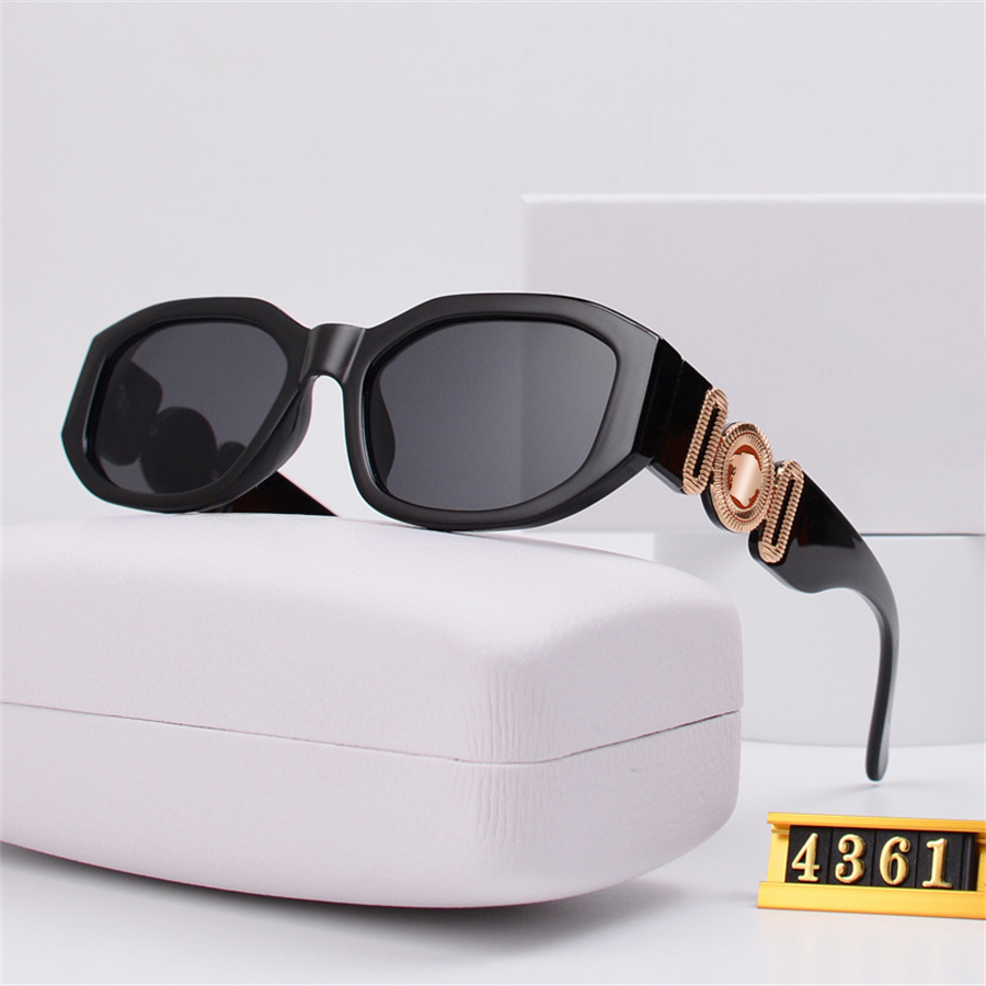 New Designer Womens Sunglasses Unisex Street Fashion Glasses High Quality for Women Beach Sun Glass Polarizing 5 Colors Men Eyeglasses-image-944848360