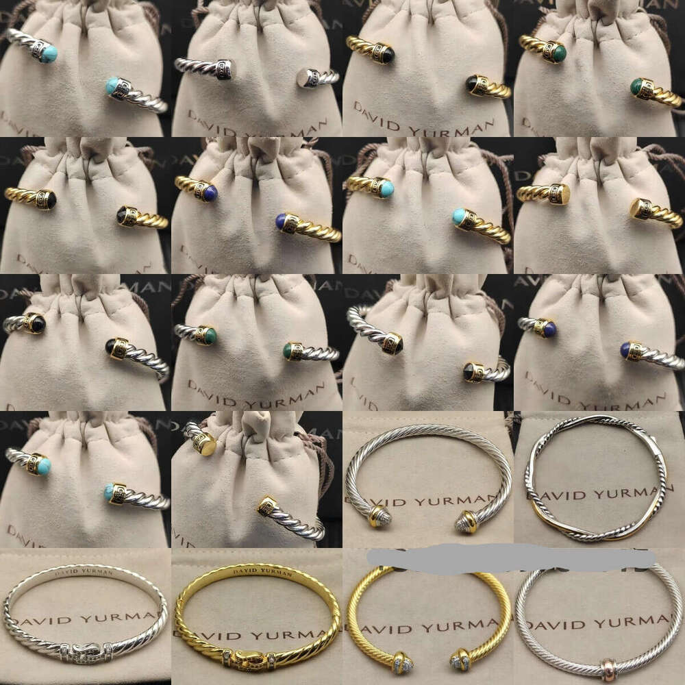 2026 New High Quality DY Style Bangle Unisex Luxury Accessory with Classic Design Suitable for Both Men and Women SZ17-image-1105250833