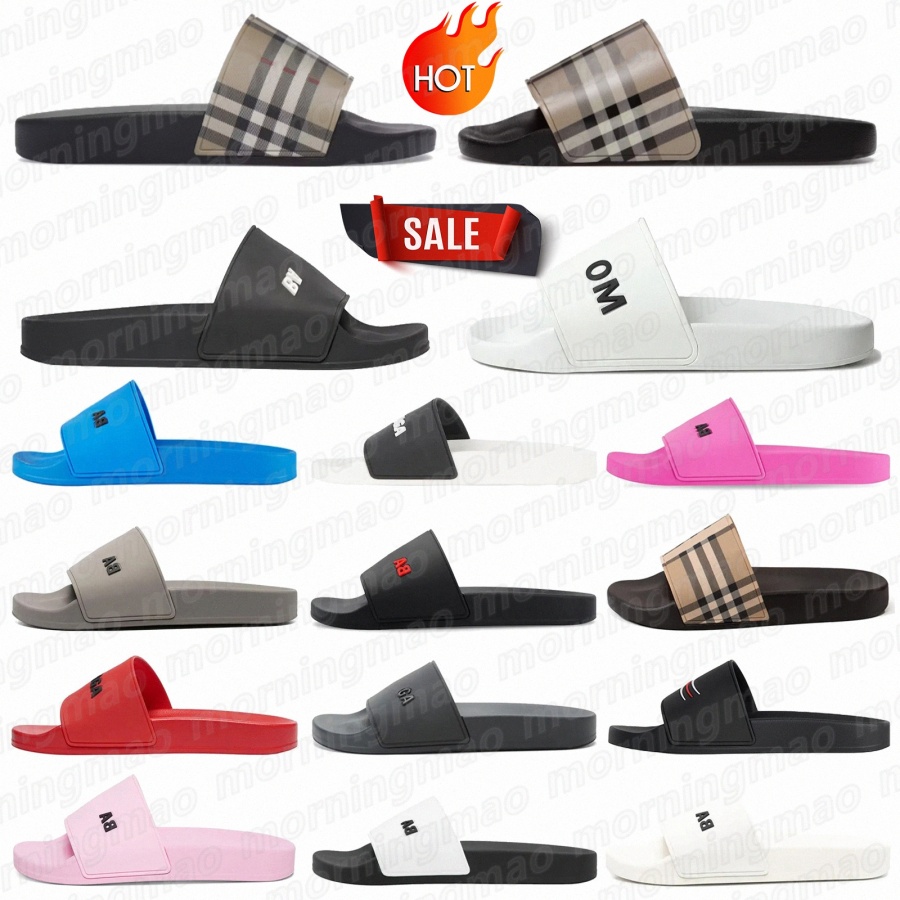 Sandales Femmes Pantoufles Hommes Mode Slide Designer Hommes Fuchsia rose kaki Bourgogne Vert Clair Blanc Marron Bleu Rouge Beige 22ZU #