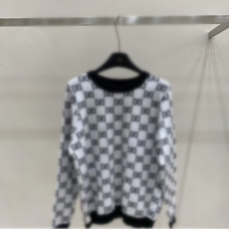 Femmes Designers Pulls Tricots Crow Neck Pull Pull Lettre À Manches Longues Vêtements Manteau Surdimensionné