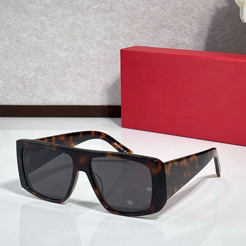 lunettes de soleil à dessus plat SL 832 monture en acétate lentilles en nylon dotées de branches larges personnalité luxueuse des femmes de la mo