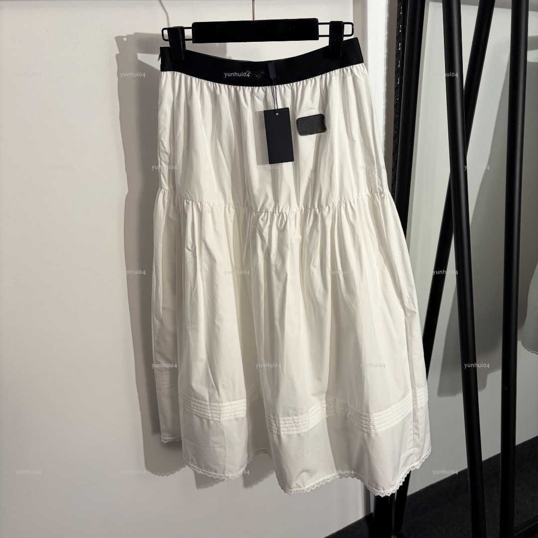 Popular long women dress Summer lady dresses women designer clothes ribbon waist cinching skirt A084X02N049-image-1105618700