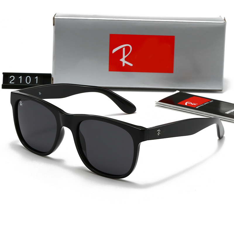Fashionable trendy women's designer sunglasses men retro pilot-style frame modern and fashionable design UV protection Band equipped with case
