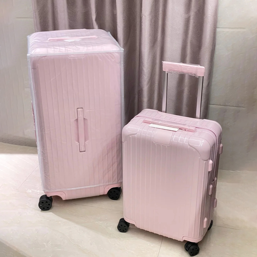Luggages Designer Suitcase With Wheels Dopamine Colored Suitcase Large Capacity Travel Leisure Family Vacation Luggage Luggage Various Colors Cho-image-1097148538