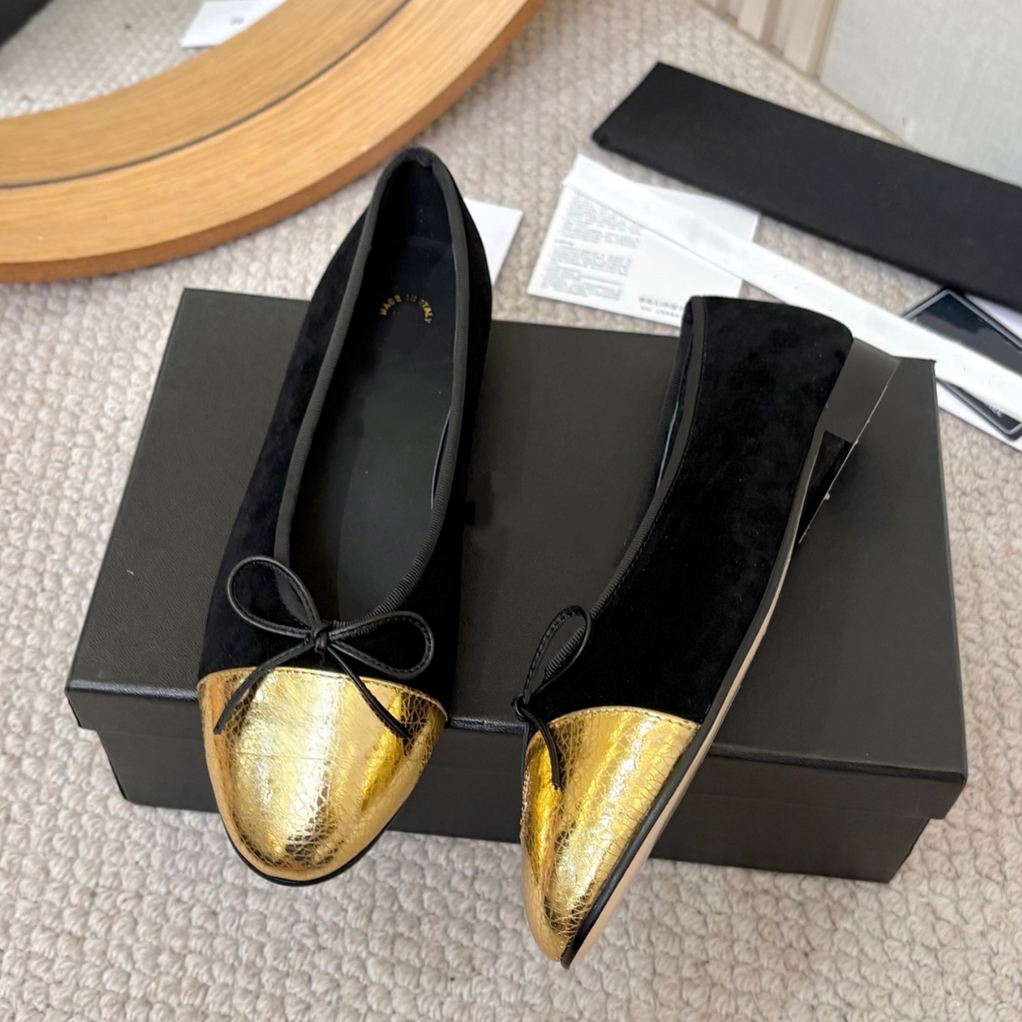 Fashion Designer thong sandal for woman Denim Leather High heel ballet flat ballerina Mary Jane Chunky heel Luxury slipper Beach elegant prom dress