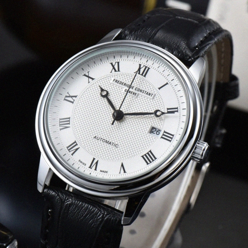 Frederique Constant Men Watches Classic New Designer Movement Watches Men High Quality Luxury Mens Watch Multi-Function Chronograph Wristwatches