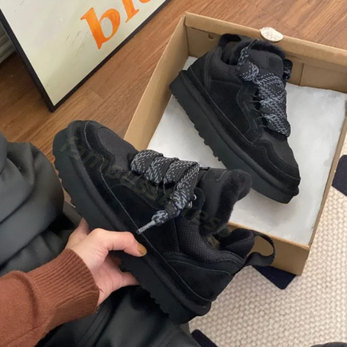 2025 stasmans Designer Casual Shoes shoe lowmel Womens Tazz Tasman sneaker Fur Trainer Classic Platform Chesut siery lace-up Suede Wool Winter train