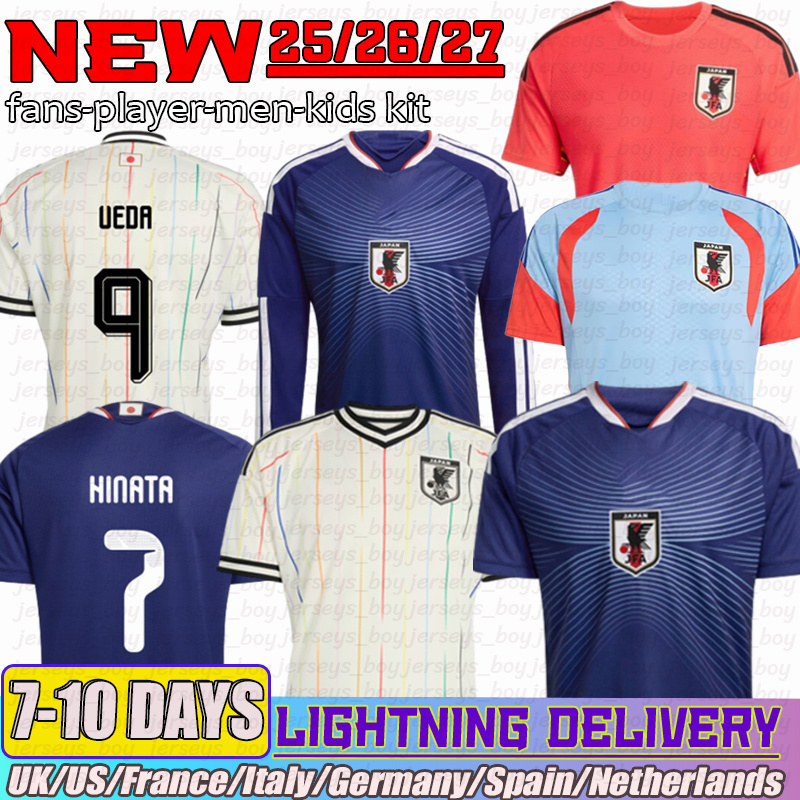 japan world cup 2026 Ueda KUBO DOAN TANAKA Soccer Jerseys MAEDA Nakamura Mitoma KAMADA ENDO Sano football Shirt Men Kids kits-image-944608350