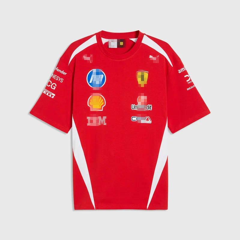 Factory direct sales support customized men's clothing Scuderia Ferrari F1 2026 Driver T-shirt