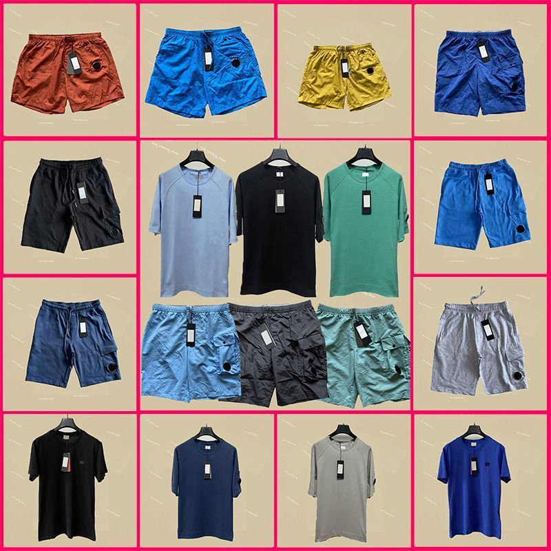 Mens Shorts CP lens functional avant-garde shorts, loose and casual men's and women's c.p casual capri pants mens womens cp sports casual