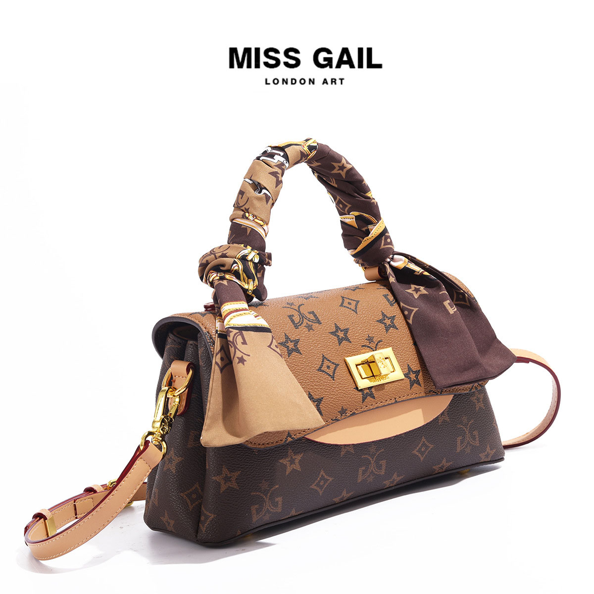 Miss Gail Free Shipping luxury bag Eye Catching All Season Match Stylish Large Underarm Purse new