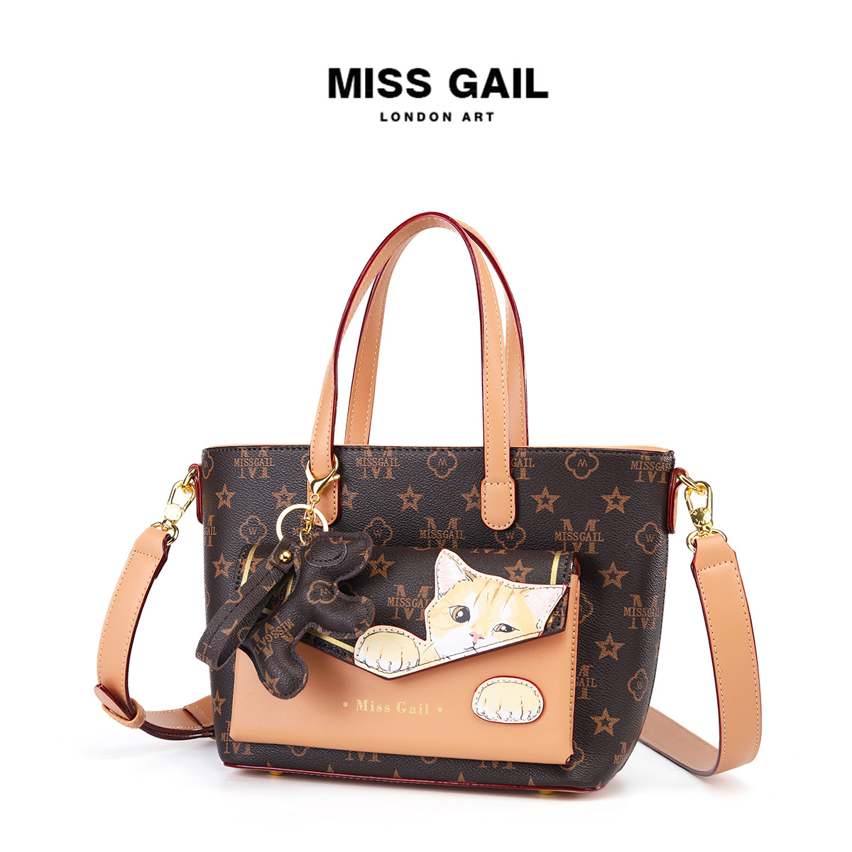 Miss Gail Free Shipping Eye Catching 2026 luxury bag Trendy Designer Inspired Women Handheld Bag new